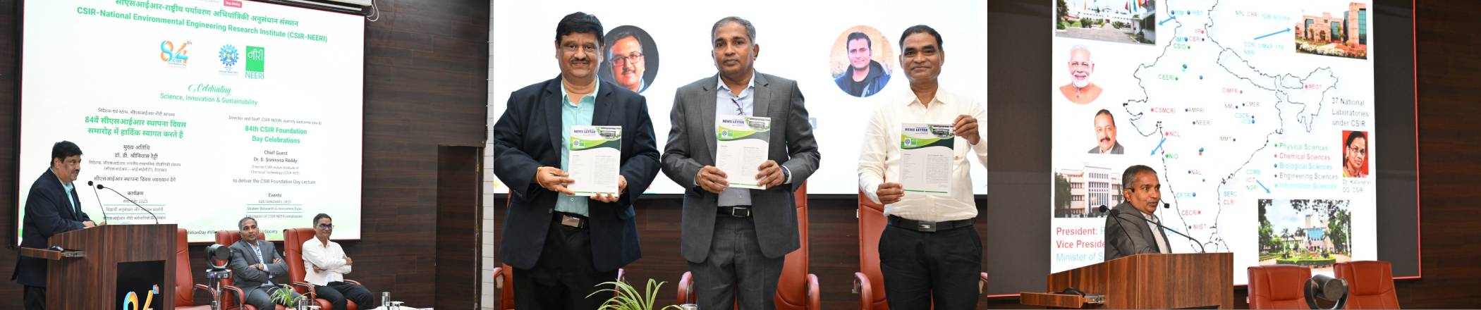 CSIR-NEERI celebrated the 84th CSIR Foundation Day on 7 October 2025 Image