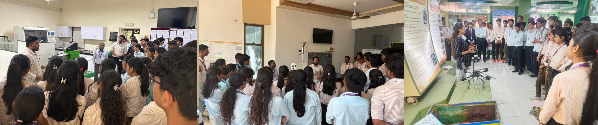 जी. एच. रायसोनी कॉलेज ऑफ इंजीनियरिंग एवं मैनेजमेंट, नागपुर के सिविल इंजीनियरिंग पॉलिटेक्निक के 59 विद्यार्थियों ने पर्यावरण अभियांत्रिकी के क्षेत्र में अनुसंधान एवं विकास (R&D) का व्यावहारिक अनुभव प्राप्त करने हेतु सीएसआईआर-नीरी का दौरा किया। Image