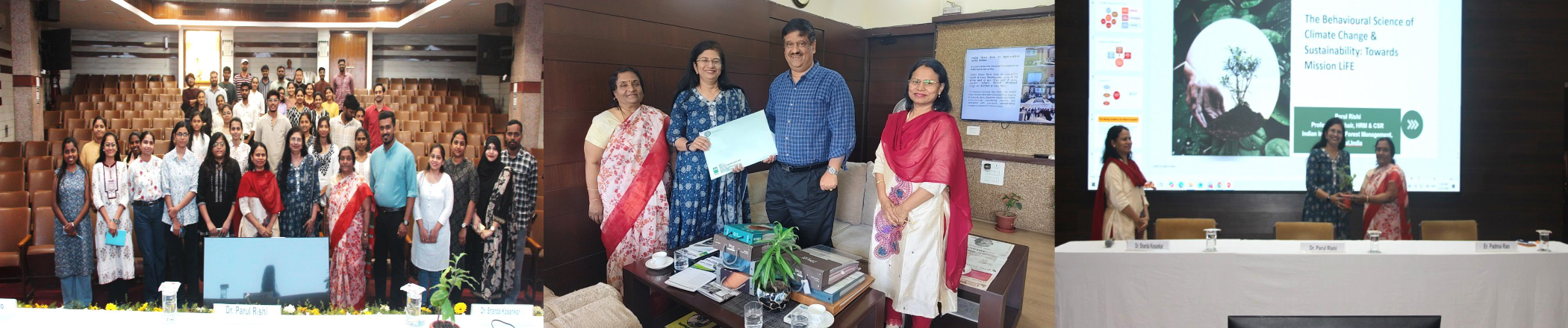 डॉ. पारुल ऋषि ने सीएसआईआर-नीरी  में जलवायु परिवर्तन के व्यवहारिक विज्ञान एवं मिशन लाइफ विषय पर आमंत्रित व्याख्यान दिया। Image