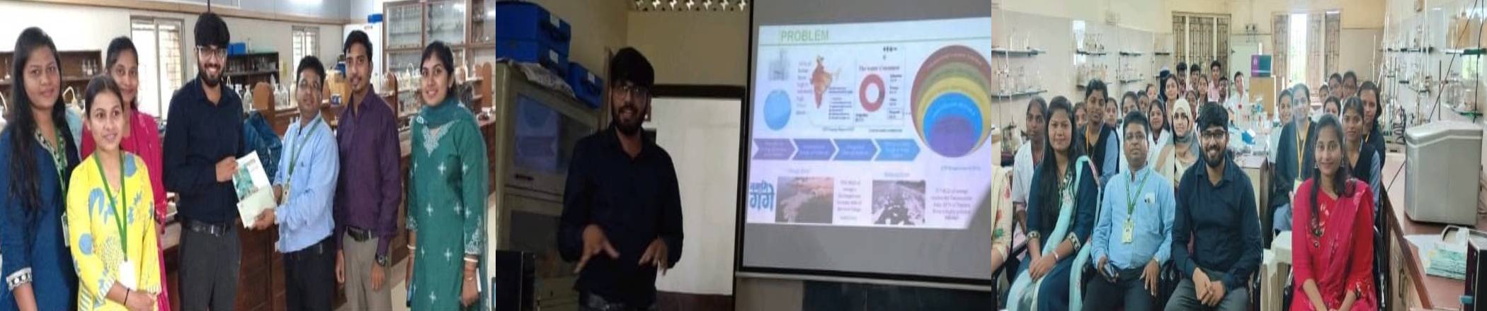 Er. Satyendra, SRF (AcSIR), CSIR-NEERI, delivered a special guest lecture at Sardar Patel Mahavidyalaya, Chandrapur Image
