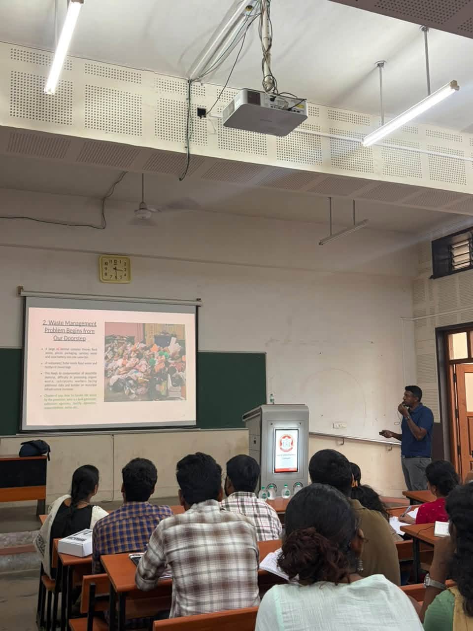 CCSIR-NEERI Scientist Highlights Waste Segregation At NIT Trichy
