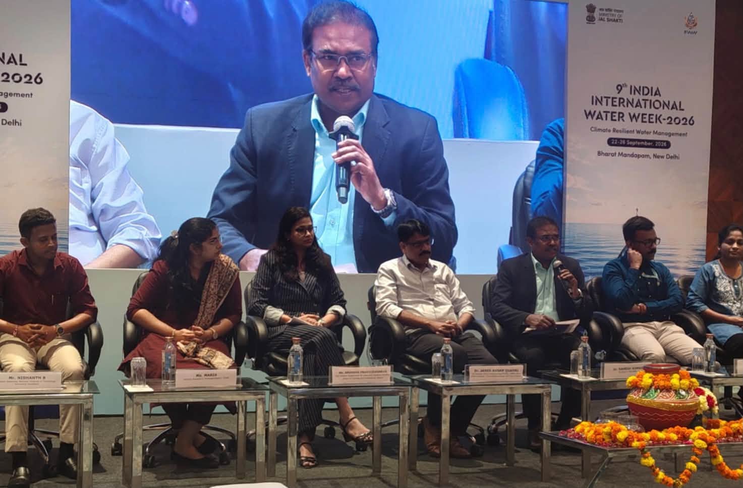 Dr A Ramesh Kumar Scientist-F co-chaired a session on Water and Human Health
