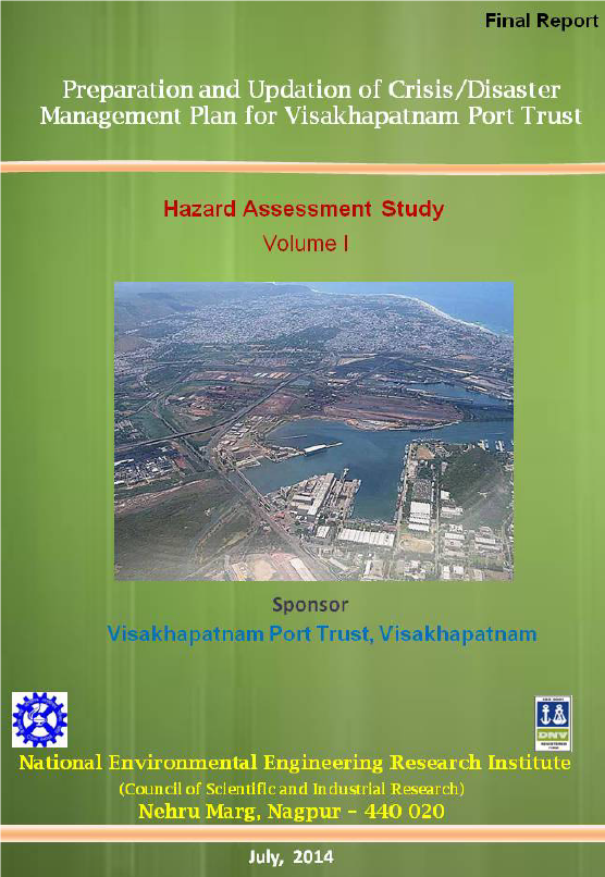 Preparation and updation of comprehensive Disaster/ Crisis Management Plan at Visakhapatnam Port Image