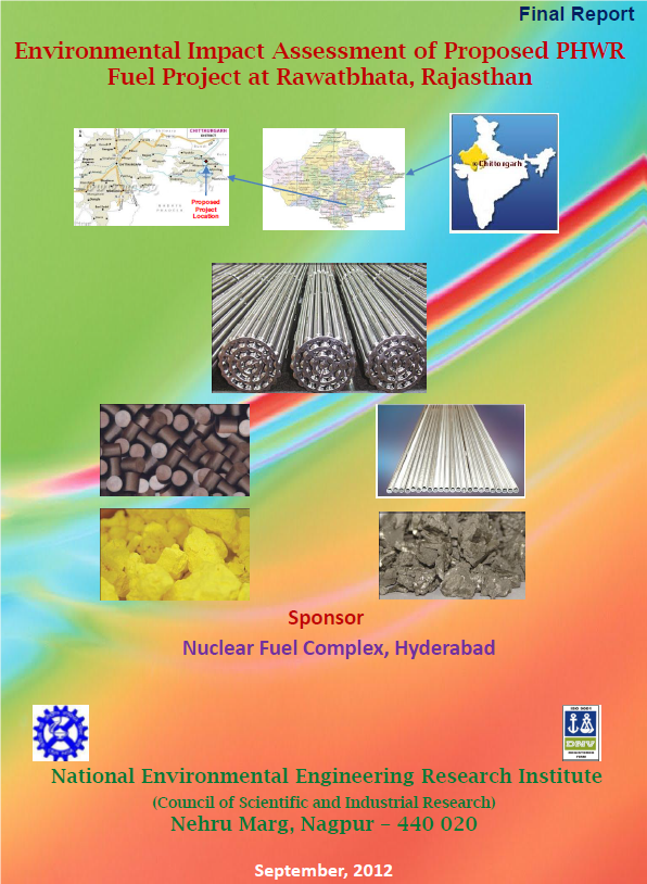 EIA for proposed Zircaloy and Pressurized Heavy water Reactor (PHWR) fuel Fabrication Facilities and Township Development at Kota, Rajasthan Image