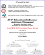 IconSWM 2015 Excellent Paper Award  Image