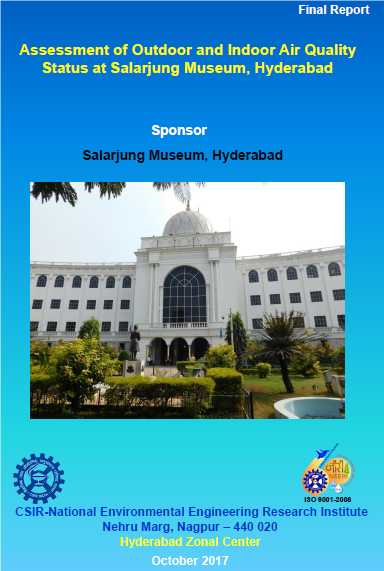 Assessment of outdoor and indoor air quality status at Salarjung Museum, Hyderabad Image