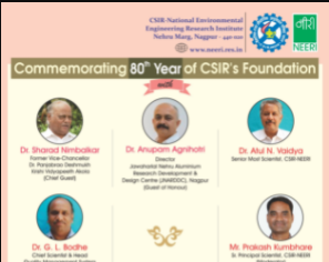 CSIR-NEERI Commemorates 80th CSIR foundation day  Image