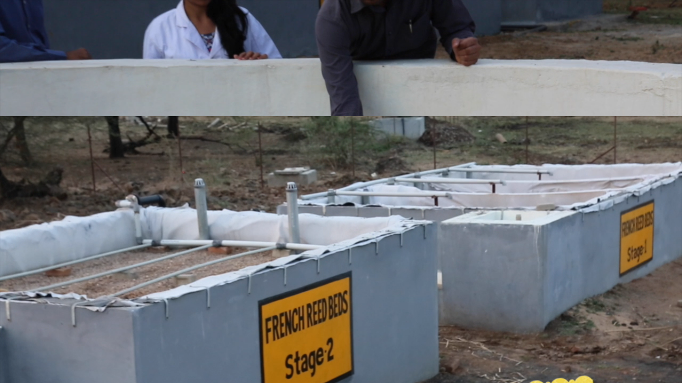 Decentralized - Natural sewage treatment plant video