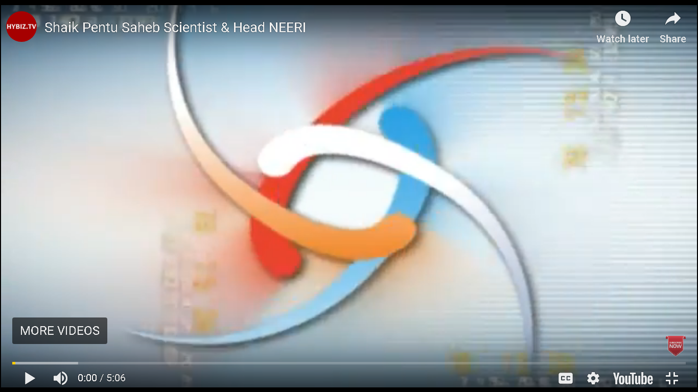 Shaik Pentu Saheb Scientist & Head NEERI movie